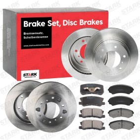Comprar Kit de discos de freno y pastillas de STARK SKBK-10991717 a bajo precio de 103,13 €