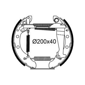Comprar Juego de zapatas de frenos de VALEO 554949 a bajo precio de 111,03 €