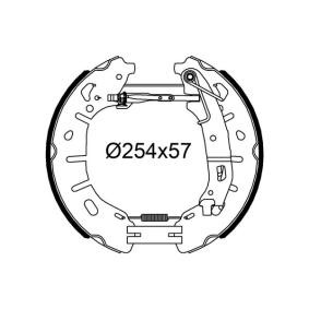 Comprar Juego de zapatas de frenos de VALEO 554952 a bajo precio de 150,15 €