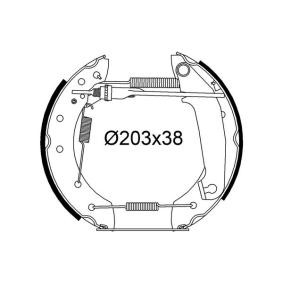 Acquista Kit ganasce freni da VALEO 554956 a buon mercato per soli 84,42 €