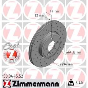 Bremsscheibe 150.3445.52 für MINI