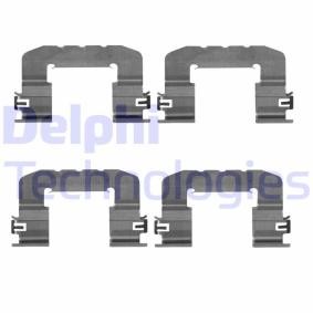 Compre Kit de acessórios, pastilhas de travão da DELPHI LX0725 a um preço baixo por 9,06 €