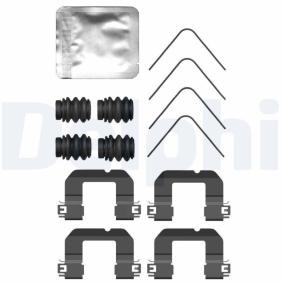 Compre Kit de acessórios, pastilhas de travão da DELPHI LX0735 a um preço baixo por 18,13 €