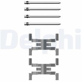 Compre Kit de acessórios, pastilhas de travão da DELPHI LX0751 a um preço baixo por 23,09 €