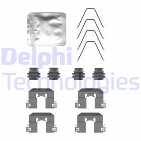 Compre Kit de acessórios, pastilhas de travão da DELPHI LX0758 a um preço baixo por 12,65 €