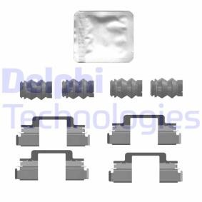Compre Kit de acessórios, pastilhas de travão da DELPHI LX0769 a um preço baixo por 13,92 €