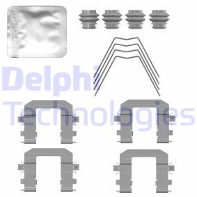 Compre Kit de acessórios, pastilhas de travão da DELPHI LX0779 a um preço baixo por 19,61 €