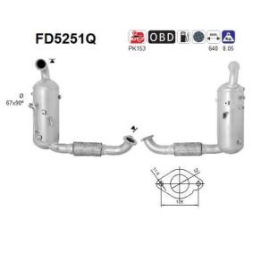 Compre Filtro de partículas da AS FD5251Q a um preço baixo por 625,15 €