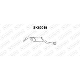 Endschalldämpfer für SKODA von VENEPORTE