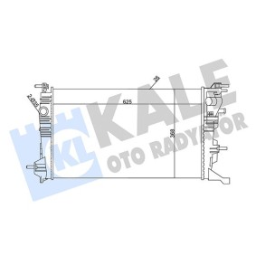 Kühler, Motorkühlung von KALE OTO RADYATOR