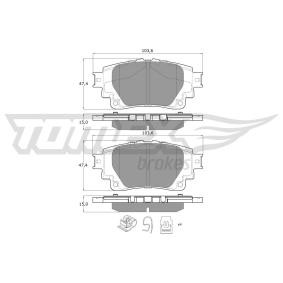 Köp Bromsbelägg av TOMEX brakes TX 19-81 till det låga priset 476,24 kr