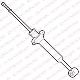 Stoßdämpfer DG9058 für C-Klasse T-modell (S203) für 67,26 CHF