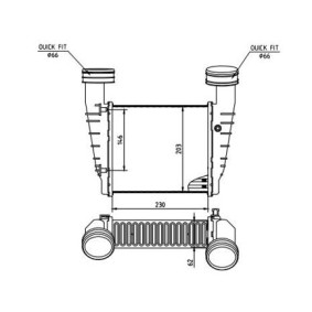 Achetez des Intercooler HART 607 577 à prix pour 84,31 €
