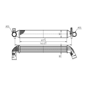 Achetez des Intercooler HART 614 064 à prix pour 122,01 €