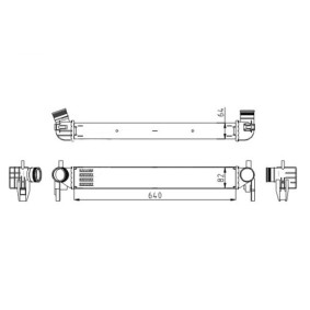 Achetez des Intercooler HART 614 074 à prix pour 104,99 €