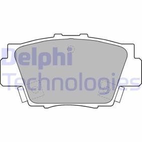 Köp Bromsbelägg av DELPHI LP1102 till det låga priset 342,83 kr