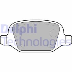 Köp Bromsbelägg av DELPHI LP1685 till det låga priset 284,63 kr