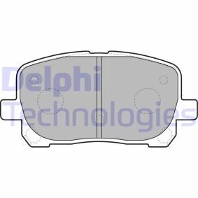 Köp Bromsbelägg av DELPHI LP1711 till det låga priset 354,26 kr