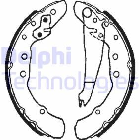 Comprar Juego de zapatas de frenos de DELPHI LS1655 a bajo precio de 26,75 €
