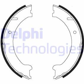Handbremsbeläge des Herstellers DELPHI - Originalware Artikelnummer: LS1832