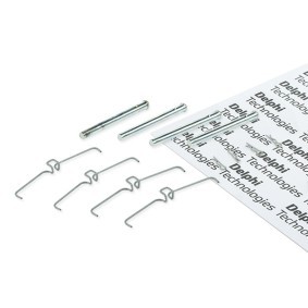 Compre Kit de acessórios, pastilhas de travão da DELPHI LX0004 a um preço baixo por 3,13 €