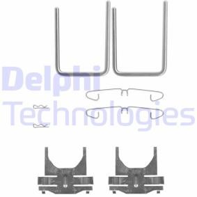 Compre Kit de acessórios, pastilhas de travão da DELPHI LX0014 a um preço baixo por 9,26 €