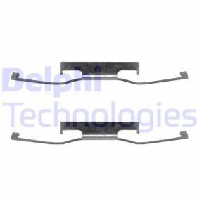 Compre Kit de acessórios, pastilhas de travão da DELPHI LX0054 a um preço baixo por 7,21 €