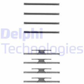 Compre Kit de acessórios, pastilhas de travão da DELPHI LX0055 a um preço baixo por 4,58 €