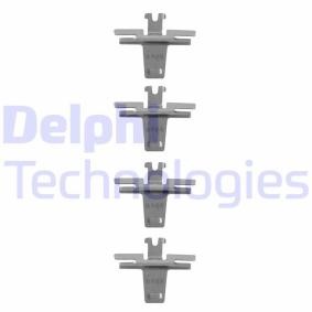Compre Kit de acessórios, pastilhas de travão da DELPHI LX0058 a um preço baixo por 12,14 €
