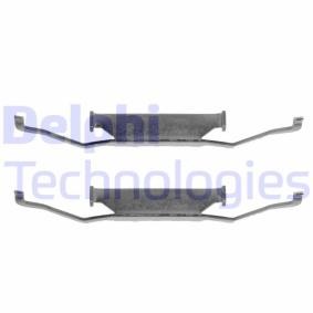 Compre Kit de acessórios, pastilhas de travão da DELPHI LX0074 a um preço baixo por 7,28 €
