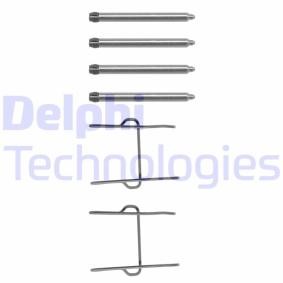 Compre Kit de acessórios, pastilhas de travão da DELPHI LX0081 a um preço baixo por 8,15 €
