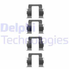 Compre Kit de acessórios, pastilhas de travão da DELPHI LX0083 a um preço baixo por 10,88 €