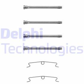 Compre Kit de acessórios, pastilhas de travão da DELPHI LX0085 a um preço baixo por 8,20 €