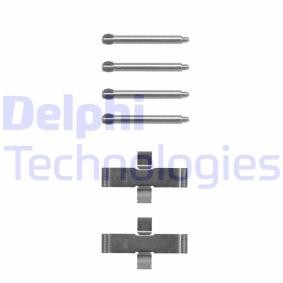 Compre Kit de acessórios, pastilhas de travão da DELPHI LX0093 a um preço baixo por 5,34 €