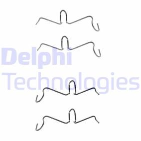 Compre Kit de acessórios, pastilhas de travão da DELPHI LX0096 a um preço baixo por 4,56 €