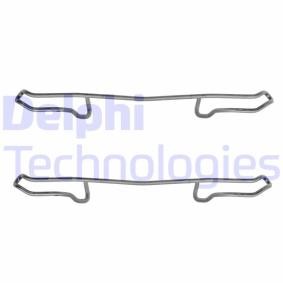 Compre Kit de acessórios, pastilhas de travão da DELPHI LX0108 a um preço baixo por 6,36 €