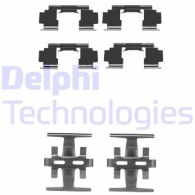 Compre Kit de acessórios, pastilhas de travão da DELPHI LX0130 a um preço baixo por 11,08 €