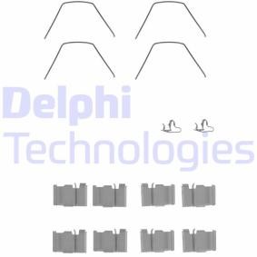 Compre Kit de acessórios, pastilhas de travão da DELPHI LX0132 a um preço baixo por 14,80 €