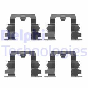 Compre Kit de acessórios, pastilhas de travão da DELPHI LX0134 a um preço baixo por 5,11 €