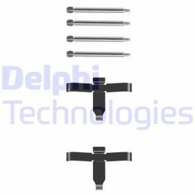 Compre Kit de acessórios, pastilhas de travão da DELPHI LX0144 a um preço baixo por 11,03 €