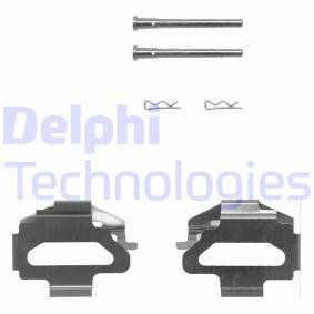 Compre Kit de acessórios, pastilhas de travão da DELPHI LX0150 a um preço baixo por 9,94 €