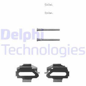 Compre Kit de acessórios, pastilhas de travão da DELPHI LX0162 a um preço baixo por 7,03 €