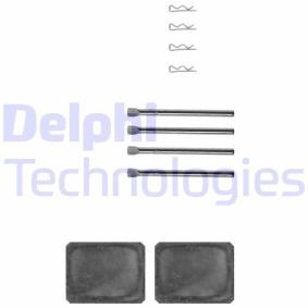 Compre Kit de acessórios, pastilhas de travão da DELPHI LX0178 a um preço baixo por 7,47 €