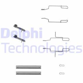 Compre Kit de acessórios, pastilhas de travão da DELPHI LX0219 a um preço baixo por 13,68 €