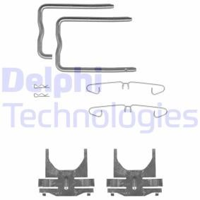 Compre Kit de acessórios, pastilhas de travão da DELPHI LX0220 a um preço baixo por 11,65 €