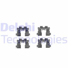 Compre Kit de acessórios, pastilhas de travão da DELPHI LX0227 a um preço baixo por 15,28 €