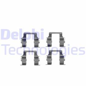 Compre Kit de acessórios, pastilhas de travão da DELPHI LX0228 a um preço baixo por 11,60 €