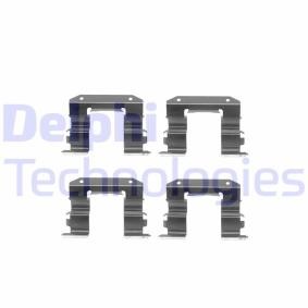 Compre Kit de acessórios, pastilhas de travão da DELPHI LX0238 a um preço baixo por 9,10 €