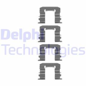 Compre Kit de acessórios, pastilhas de travão da DELPHI LX0239 a um preço baixo por 18,48 €