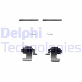 Compre Kit de acessórios, pastilhas de travão da DELPHI LX0270 a um preço baixo por 9,91 €